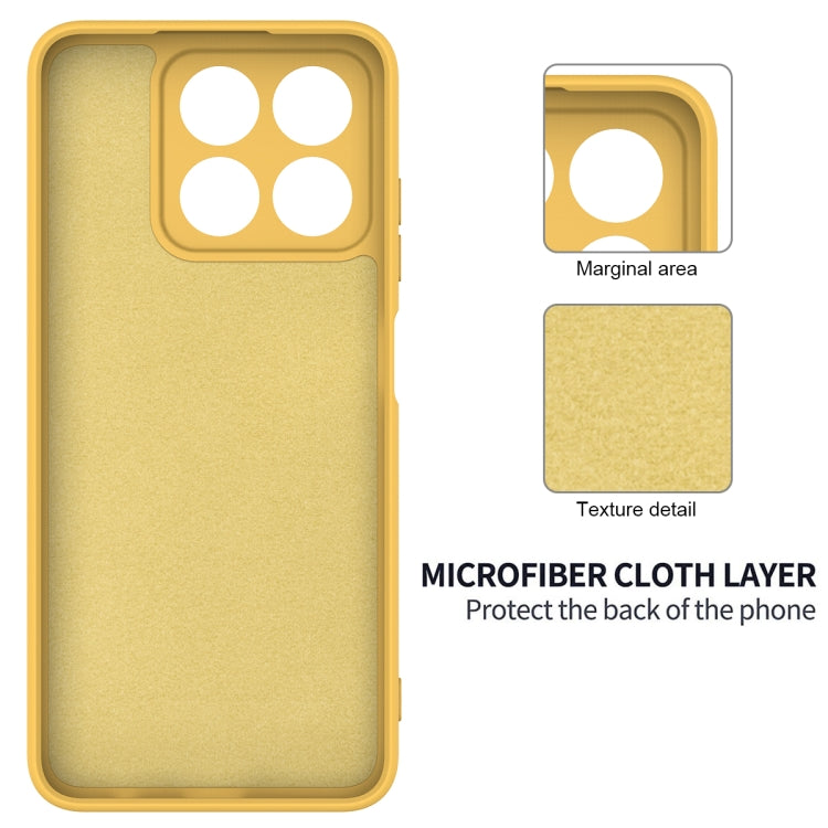 For ZTE Blade A55 / A35 Solid Color Liquid Silicone Dropproof Full Coverage Phone Case