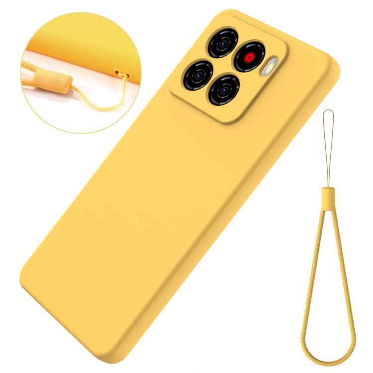For ZTE Blade A56 4G Solid Color Liquid Silicone Dropproof Full Coverage Phone Case