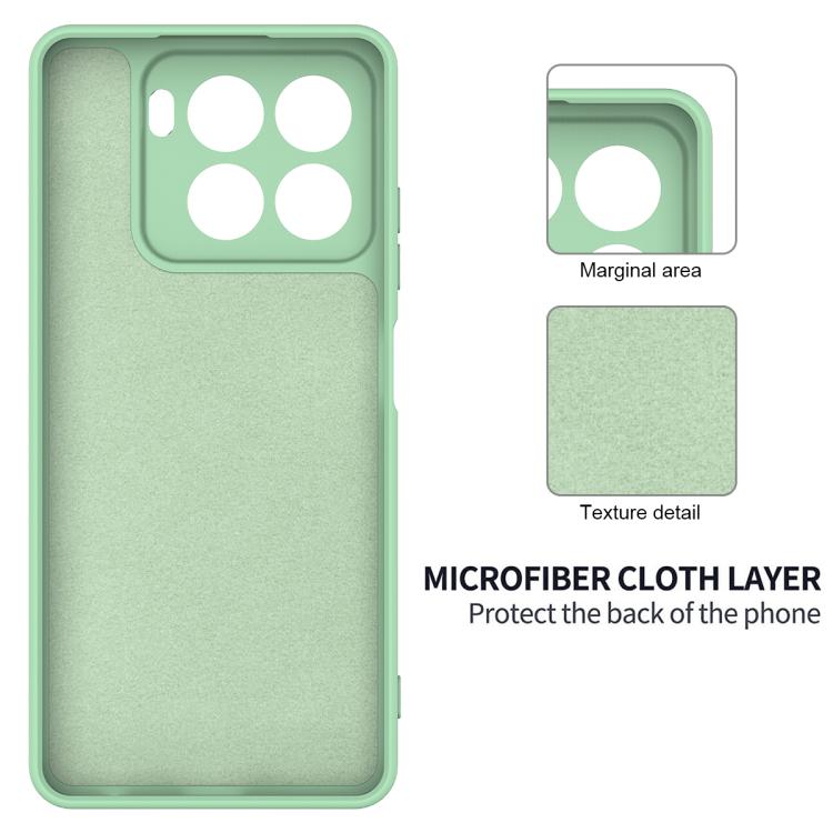 For ZTE Blade A56 4G Solid Color Liquid Silicone Dropproof Full Coverage Phone Case