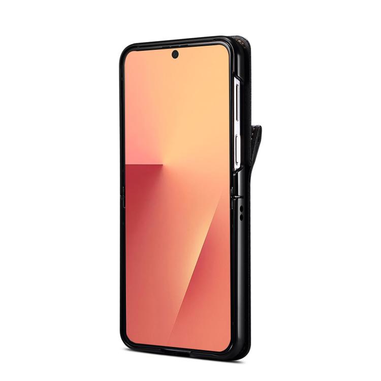 For Samsung Galaxy Z Flip7 5G Crossbody Color Matching Folding Phone Case