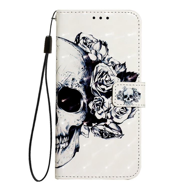 For OPPO Find X7 3D Painting Horizontal Flip Leather Phone Case