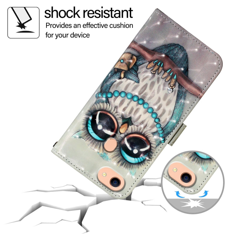 For OPPO F17 / A73 2020 4G Global 3D Painting Horizontal Flip Leather Phone Case