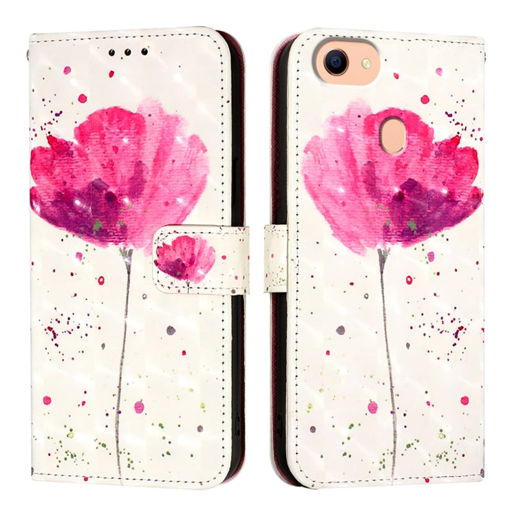 For OPPO F17 / A73 2020 4G Global 3D Painting Horizontal Flip Leather Phone Case