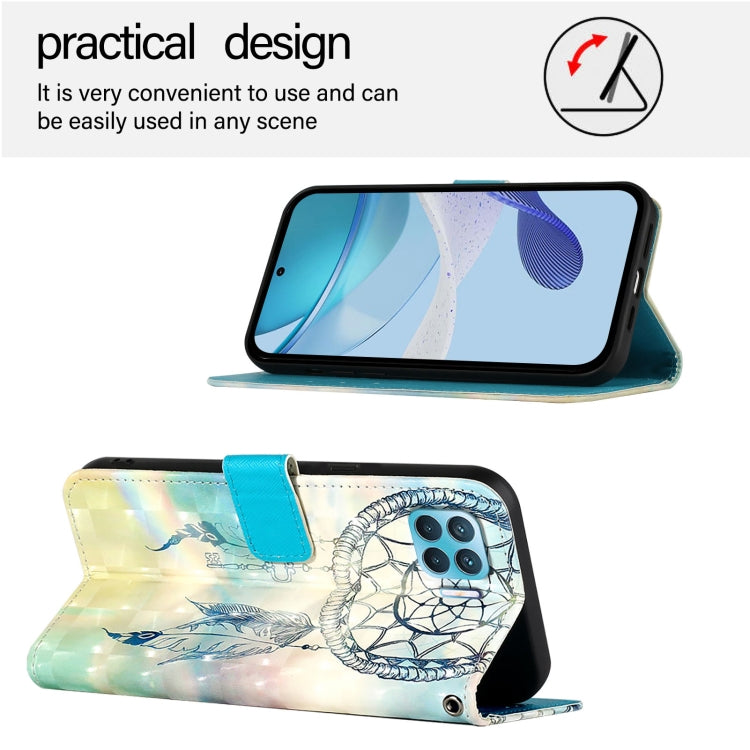 For OPPO F17 Pro / A93 2020 4G Global 3D Painting Horizontal Flip Leather Phone Case
