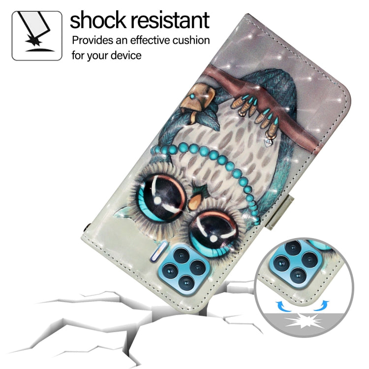 For OPPO F17 Pro / A93 2020 4G Global 3D Painting Horizontal Flip Leather Phone Case