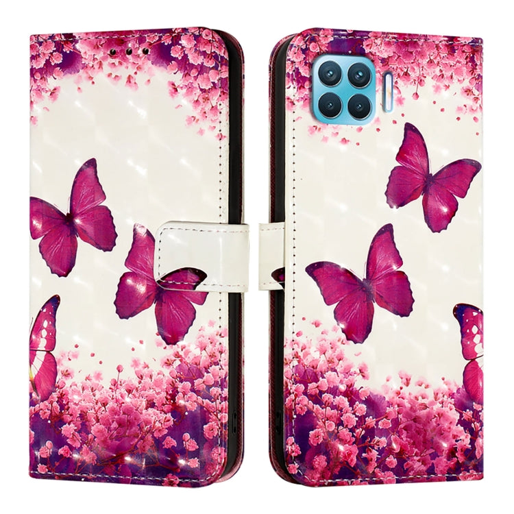 For OPPO F17 Pro / A93 2020 4G Global 3D Painting Horizontal Flip Leather Phone Case