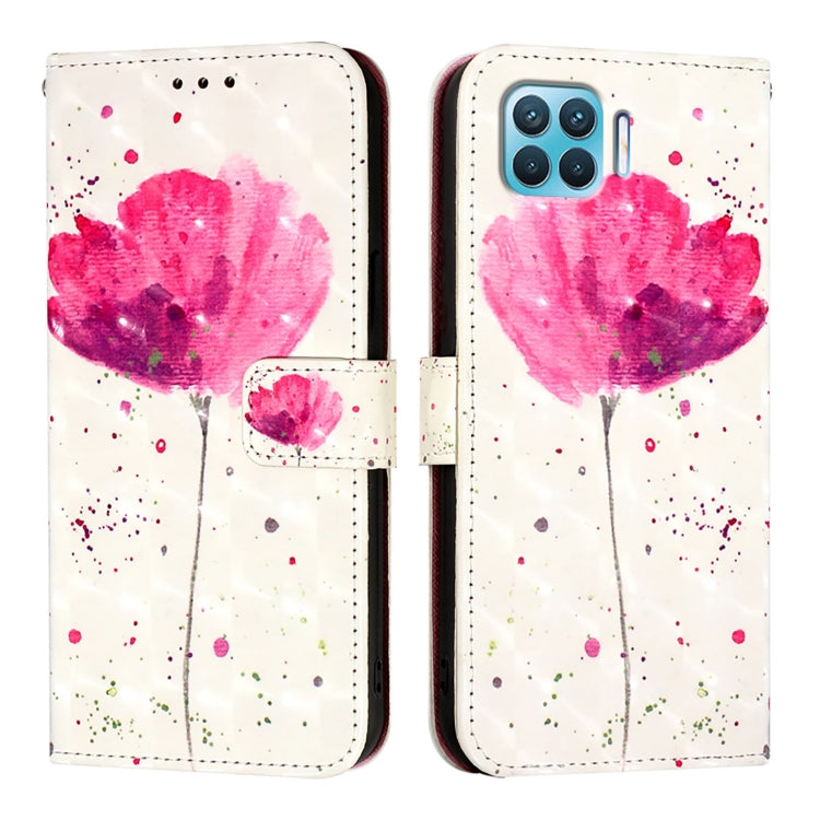 For OPPO F17 Pro / A93 2020 4G Global 3D Painting Horizontal Flip Leather Phone Case