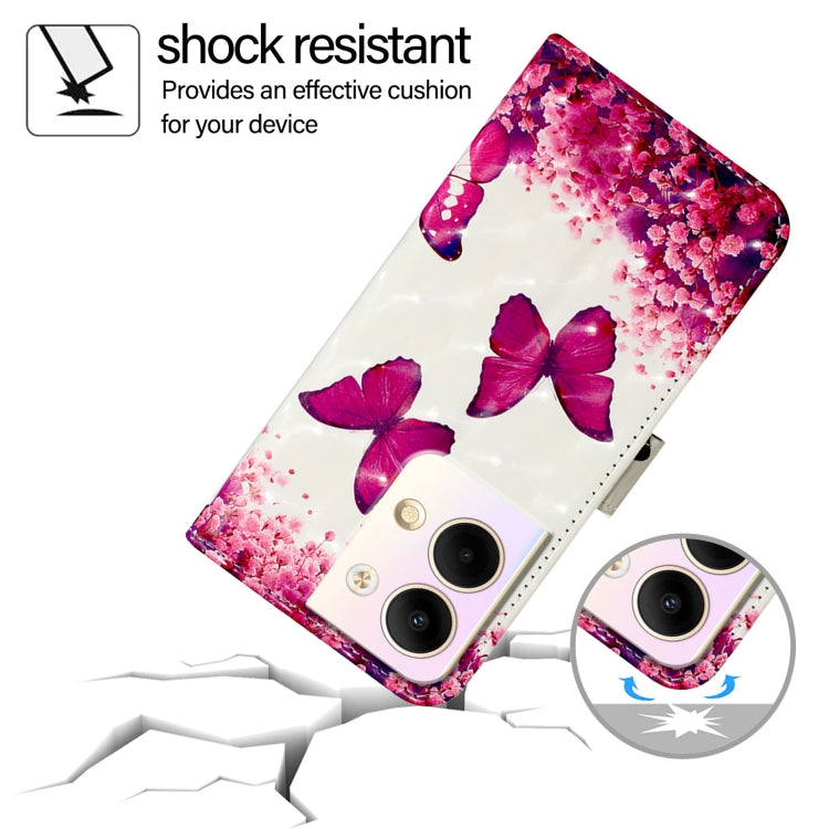 For OPPO Reno9 5G / Reno9 Pro 5G 3D Painting Horizontal Flip Leather Phone Case