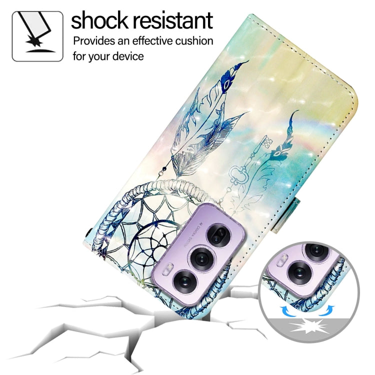 For OPPO Reno12 Pro Global 3D Painting Horizontal Flip Leather Phone Case