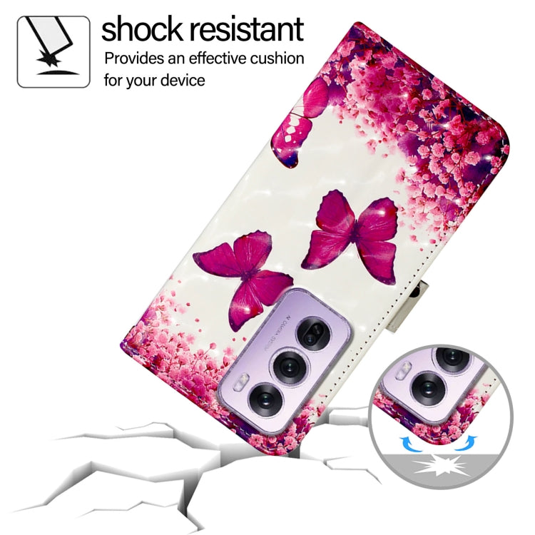 For OPPO Reno12 Pro Global 3D Painting Horizontal Flip Leather Phone Case