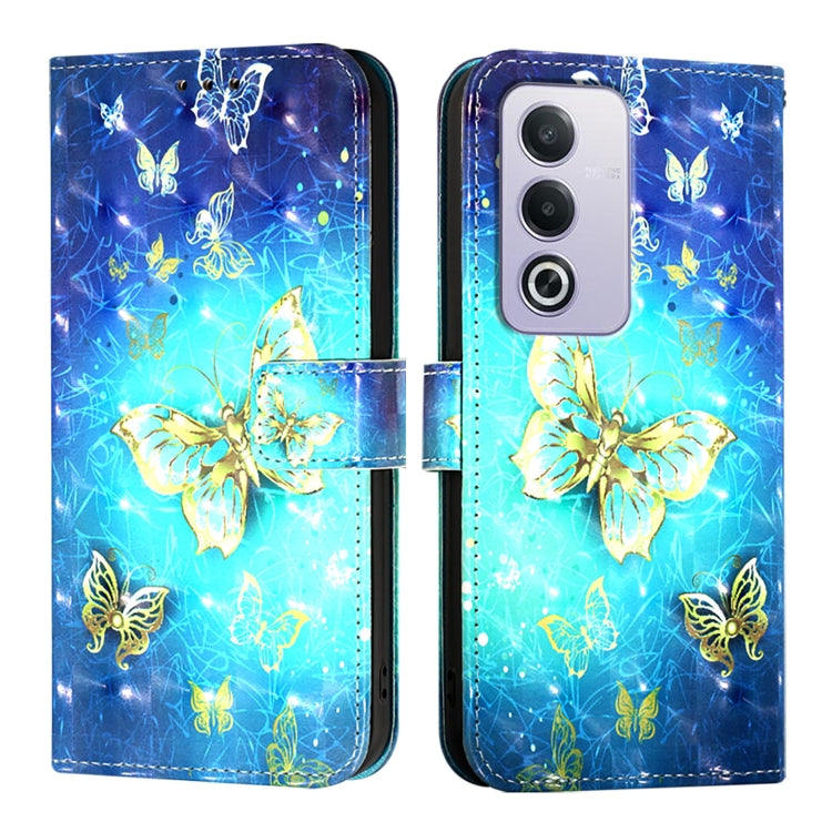 For OPPO A3 Pro 5G Global 3D Painting Horizontal Flip Leather Phone Case