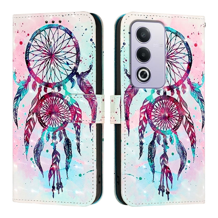 For OPPO A3 Pro 5G Global 3D Painting Horizontal Flip Leather Phone Case
