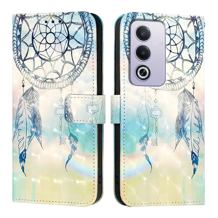 For OPPO A3 Pro 5G Global 3D Painting Horizontal Flip Leather Phone Case