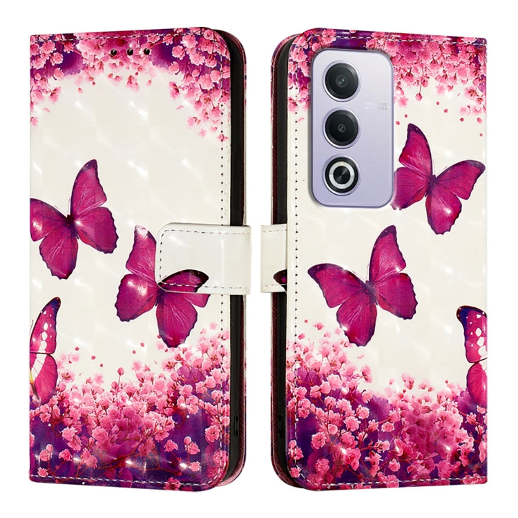 For OPPO A3 Pro 5G Global 3D Painting Horizontal Flip Leather Phone Case