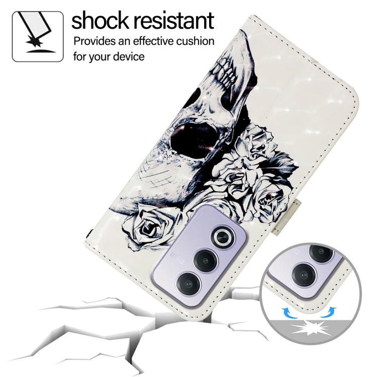 For OPPO A3 Pro 5G Global 3D Painting Horizontal Flip Leather Phone Case