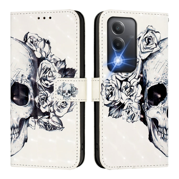 For OPPO A80 5G EU Version / K12x 5G Global 3D Painting Horizontal Flip Leather Phone Case