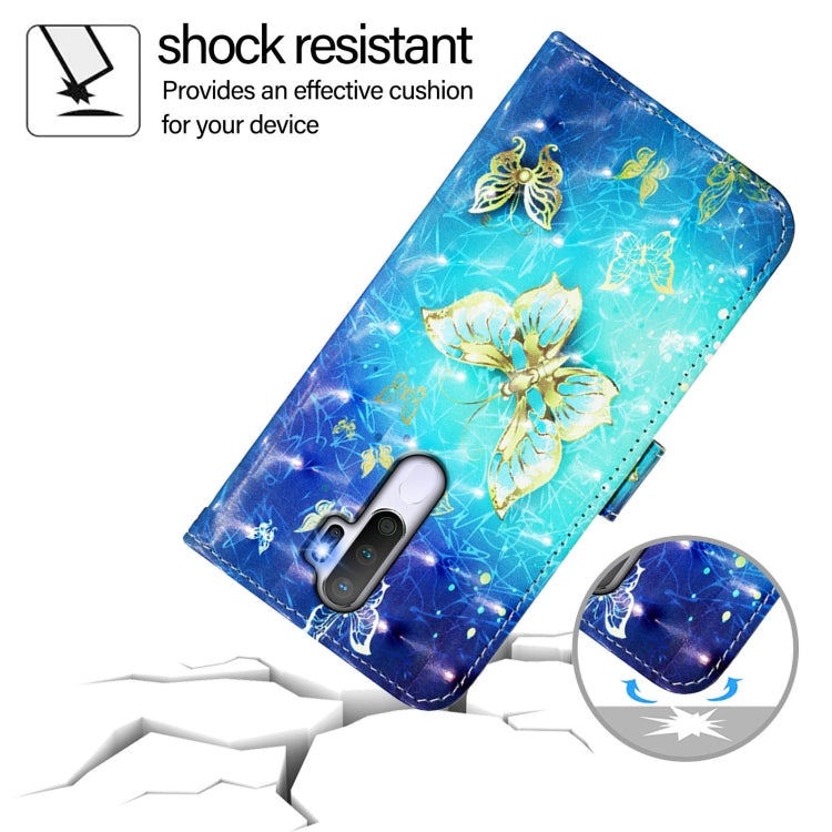 For OPPO A9 2020 4G / A5 2020 4G 3D Painting Horizontal Flip Leather Phone Case