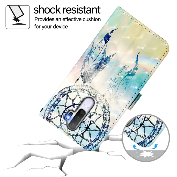 For OPPO A9 2020 4G / A5 2020 4G 3D Painting Horizontal Flip Leather Phone Case