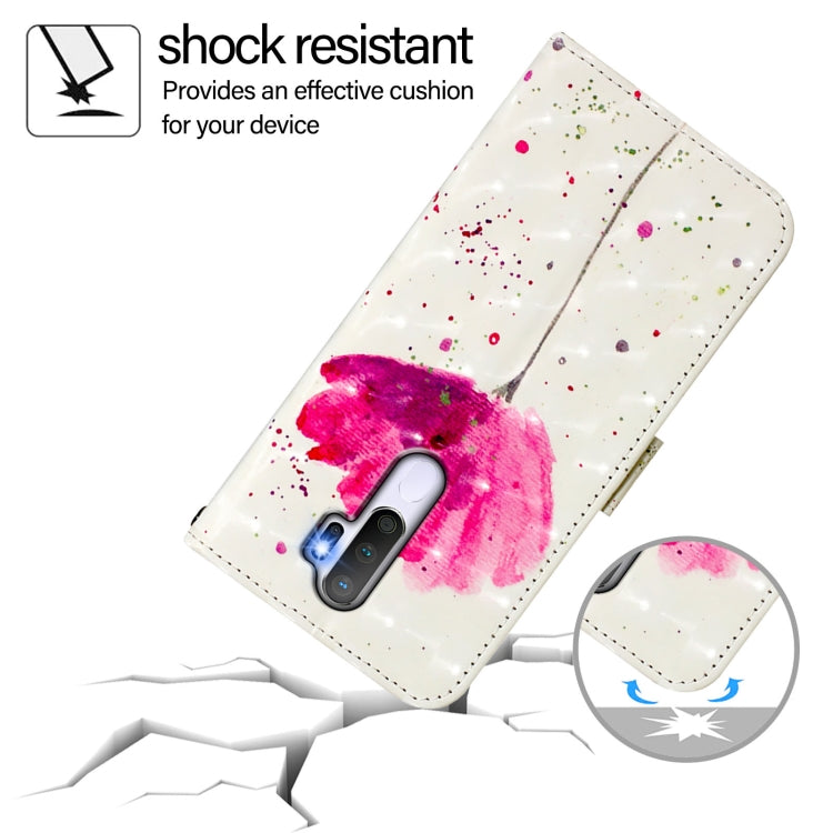 For OPPO A9 2020 4G / A5 2020 4G 3D Painting Horizontal Flip Leather Phone Case