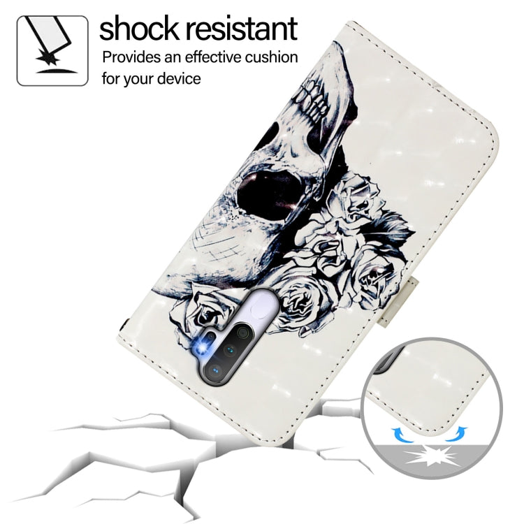 For OPPO A9 2020 4G / A5 2020 4G 3D Painting Horizontal Flip Leather Phone Case