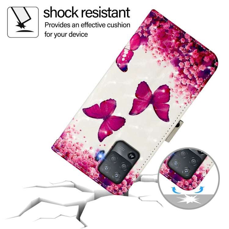 For OPPO F19 Pro / Reno5 F 3D Painting Horizontal Flip Leather Phone Case