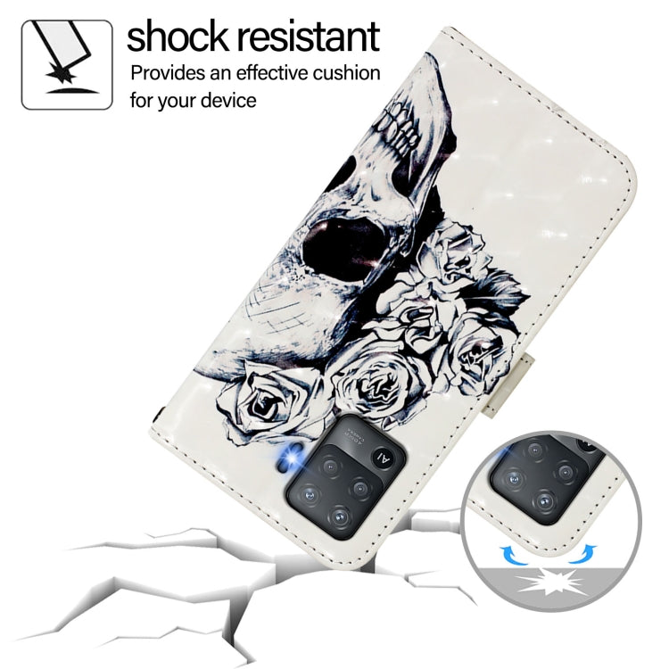 For OPPO F19 Pro / Reno5 F 3D Painting Horizontal Flip Leather Phone Case