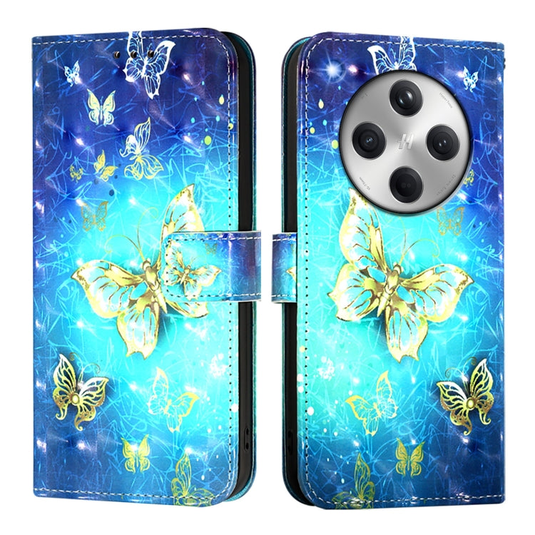 For OPPO Find X8 3D Painting Horizontal Flip Leather Phone Case
