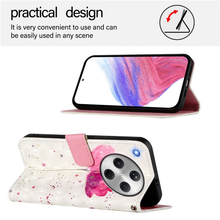 For OPPO Find X8 3D Painting Horizontal Flip Leather Phone Case