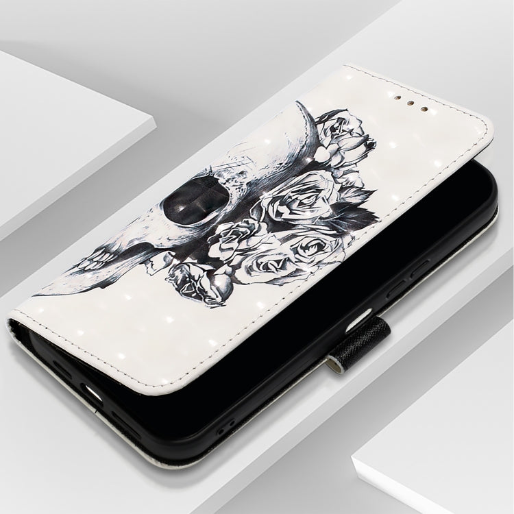 For OPPO Find X8 3D Painting Horizontal Flip Leather Phone Case