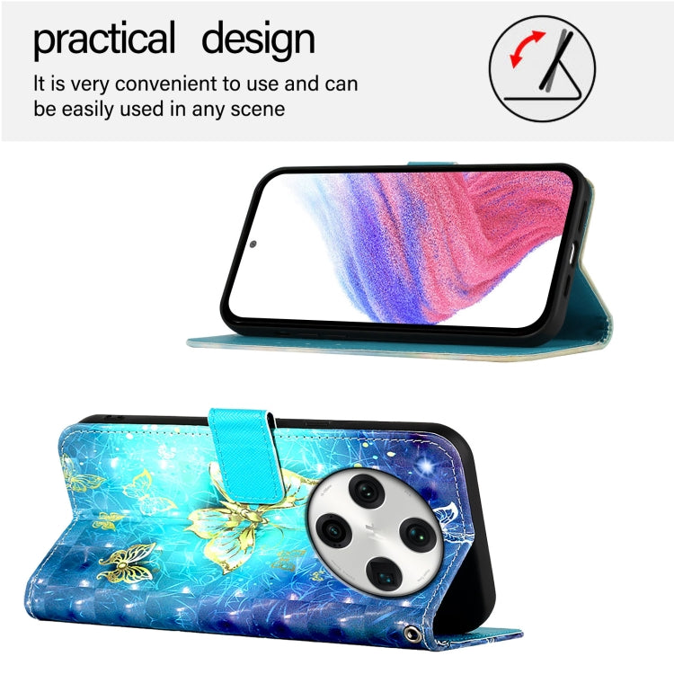 For OPPO Find X8 Pro 3D Painting Horizontal Flip Leather Phone Case