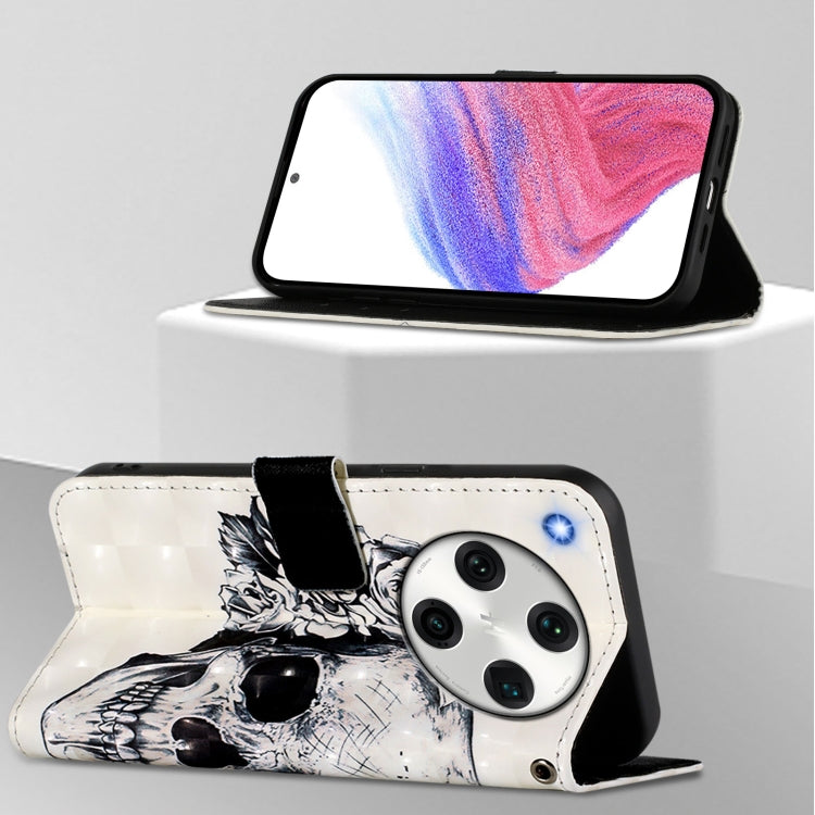 For OPPO Find X8 Pro 3D Painting Horizontal Flip Leather Phone Case