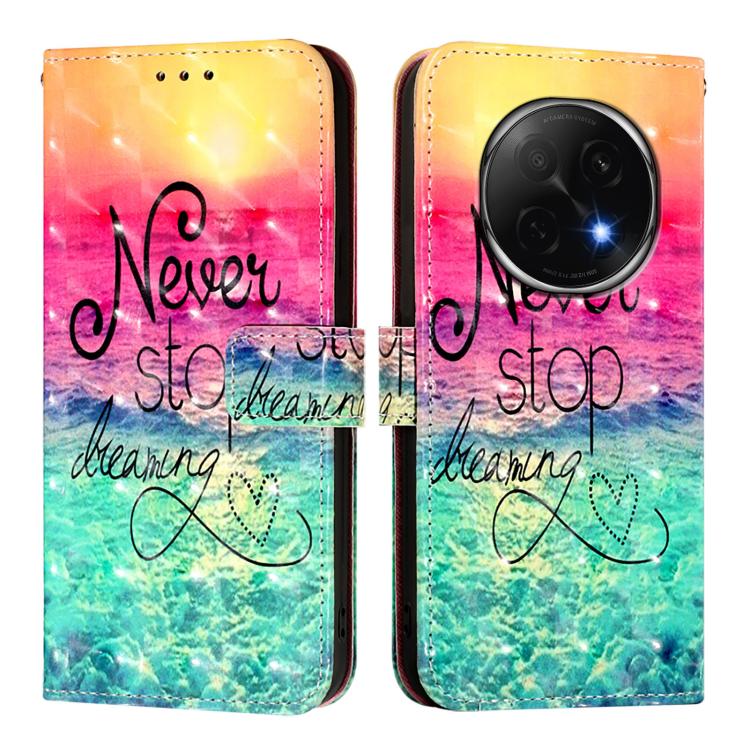 For OPPO A5 Pro China 3D Painting Horizontal Flip Leather Phone Case