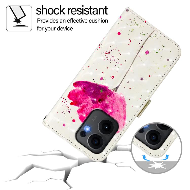 For OPPO Reno13 F 5G Global 3D Painting Horizontal Flip Leather Phone Case