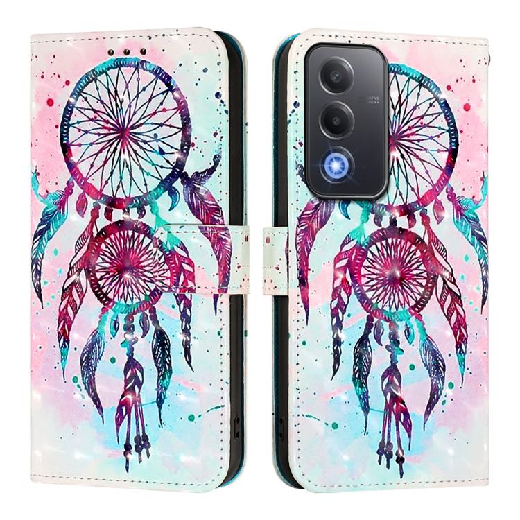 For OPPO A5 5G Global 3D Painting Horizontal Flip Leather Phone Case