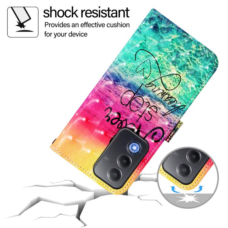 For OPPO A5 5G Global 3D Painting Horizontal Flip Leather Phone Case