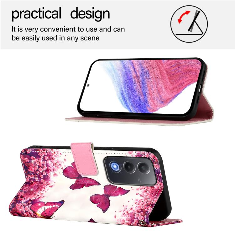 For OPPO A5 5G Global 3D Painting Horizontal Flip Leather Phone Case