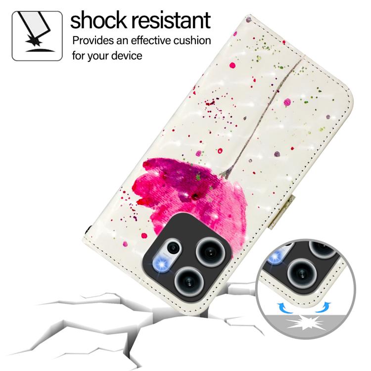For OPPO Reno14 F 5G 3D Painting Horizontal Flip Leather Phone Case