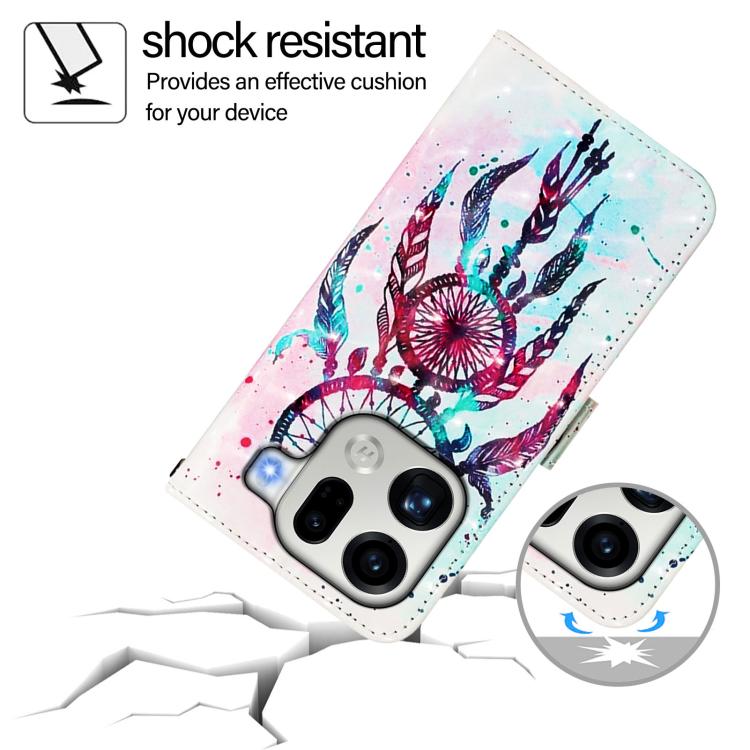 For OPPO Find X9 Pro 3D Painting Horizontal Flip Leather Phone Case