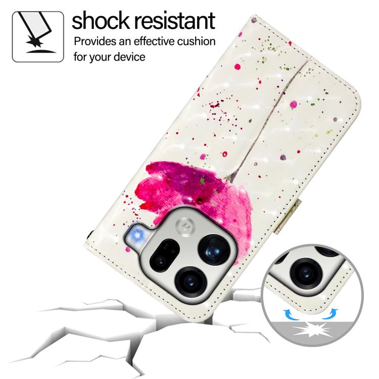 For OPPO Find X9 Pro 3D Painting Horizontal Flip Leather Phone Case