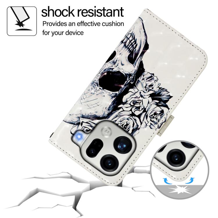 For OPPO Find X9 Pro 3D Painting Horizontal Flip Leather Phone Case