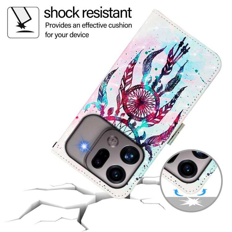 For OPPO Find X9s Pro 3D Painting Horizontal Flip Leather Phone Case