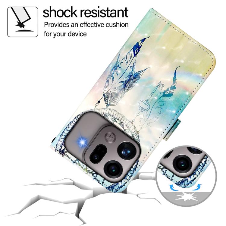 For OPPO Find X9s Pro 3D Painting Horizontal Flip Leather Phone Case
