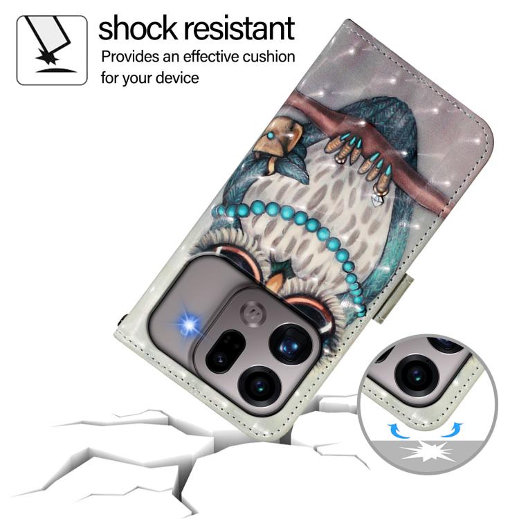 For OPPO Find X9s Pro 3D Painting Horizontal Flip Leather Phone Case