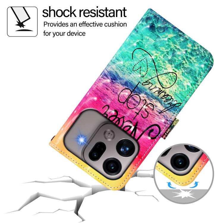 For OPPO Find X9s Pro 3D Painting Horizontal Flip Leather Phone Case