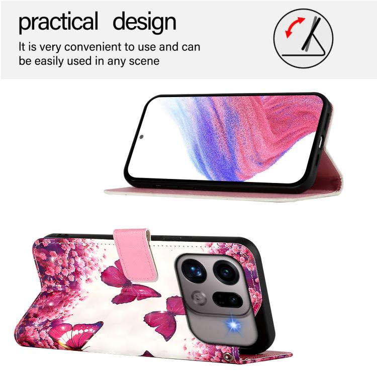 For OPPO Find X9s Pro 3D Painting Horizontal Flip Leather Phone Case