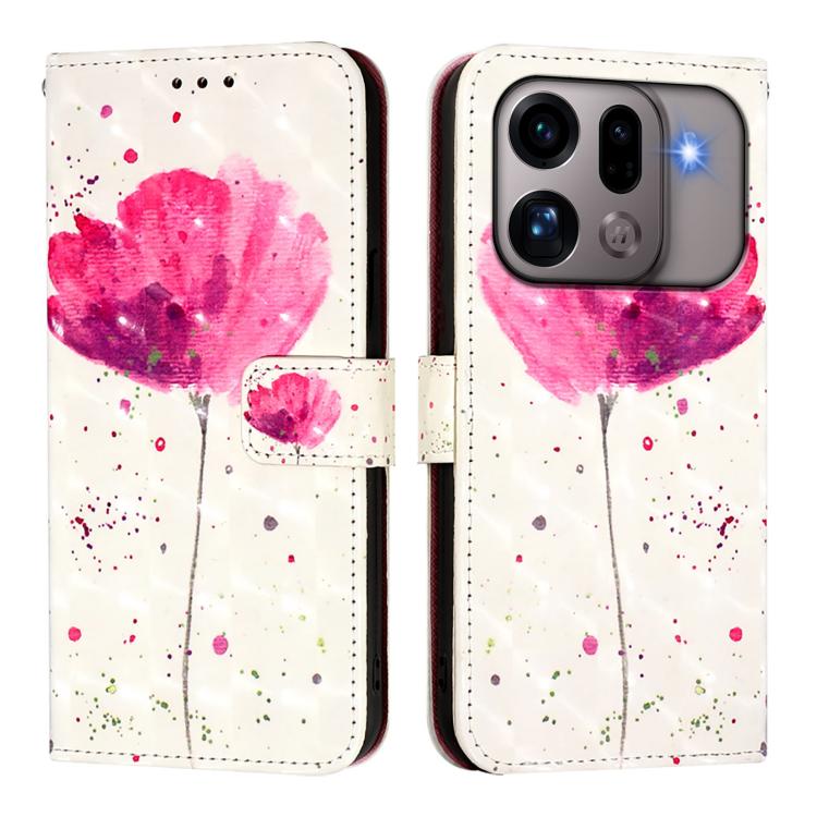 For OPPO Find X9s Pro 3D Painting Horizontal Flip Leather Phone Case