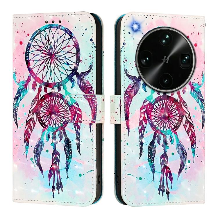 For OPPO Find X9 Ultra 3D Painting Horizontal Flip Leather Phone Case