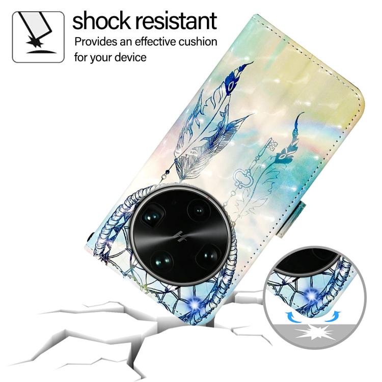 For OPPO Find X9 Ultra 3D Painting Horizontal Flip Leather Phone Case