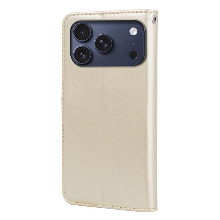 For iPhone 17 Pro Max Rose Embossed Flip PU Leather Phone Case
