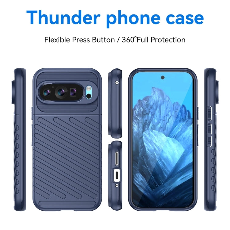For Google Pixel 9 Thunderbolt Shockproof TPU Phone Case